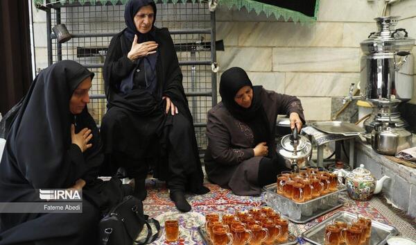 عکس سینی چای نذری
