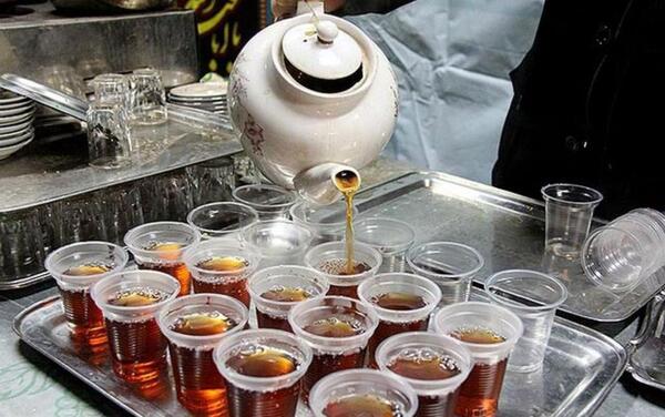 عکس سینی چای نذری