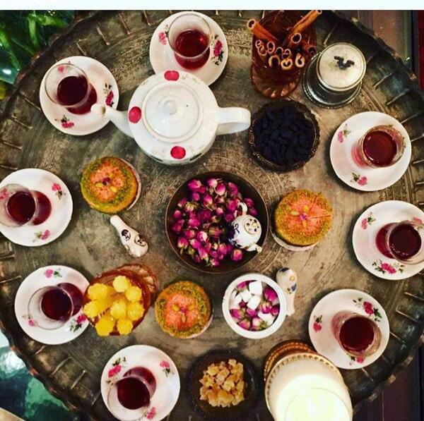 عکس سینی چای نذری