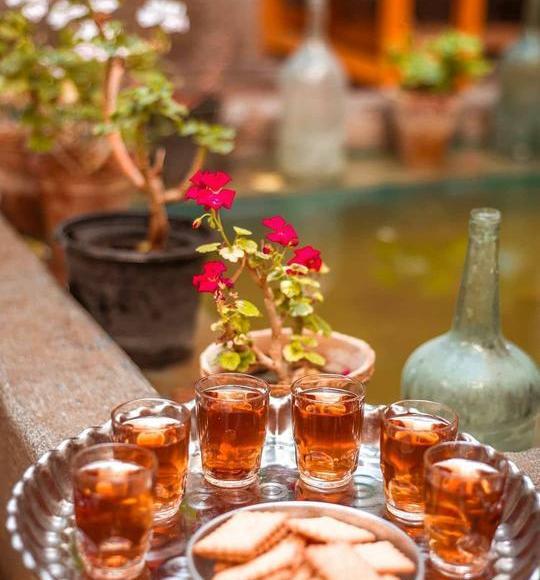عکس سینی چای نذری