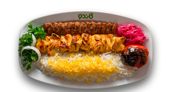 چلو کباب ایرانی عکس