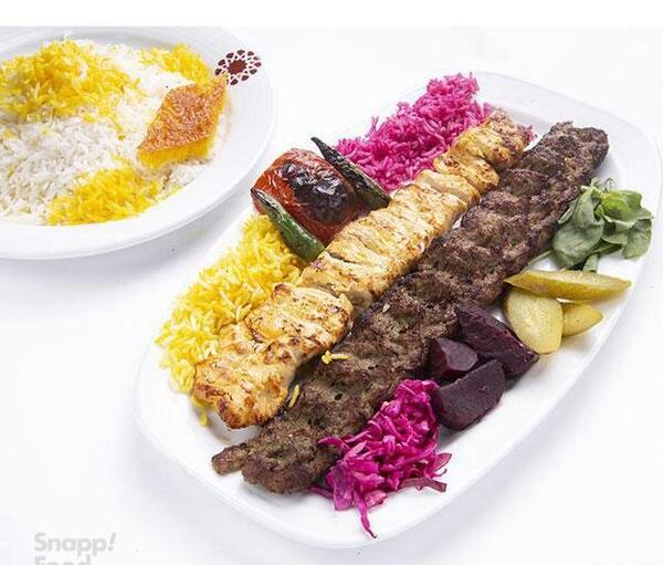 چلو کباب ایرانی عکس
