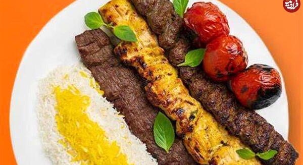 چلو کباب ایرانی عکس