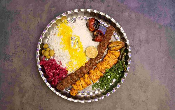 دانلود عکس چلو کباب وزیری