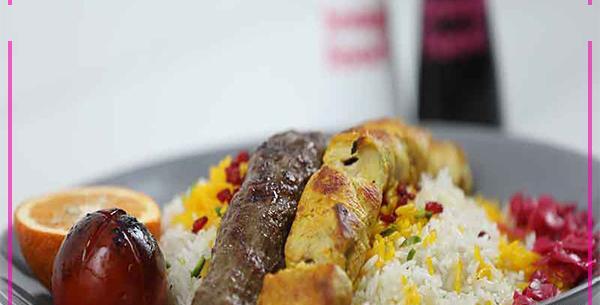 دانلود عکس چلو کباب وزیری