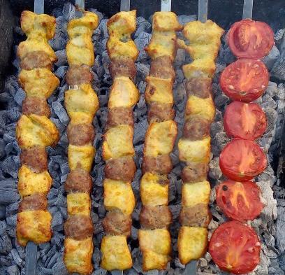دانلود عکس چلو کباب وزیری