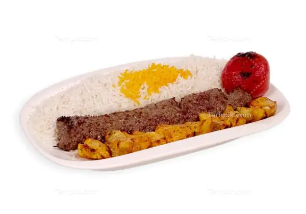 دانلود عکس چلو کباب وزیری