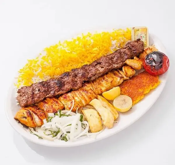 دانلود عکس چلو کباب وزیری