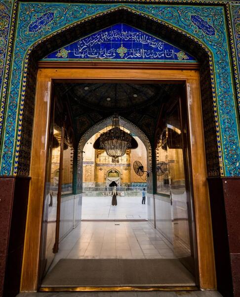 عکس حرم حضرت علی با کیفیت
