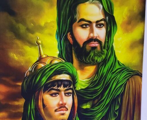عکس حضرت علی اکبر در رستاخیز