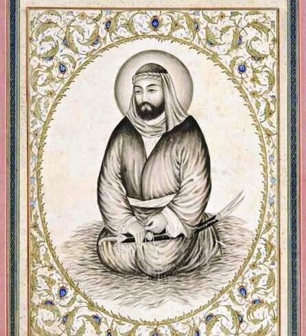 عکس حضرت علی ع در موزه پاریس