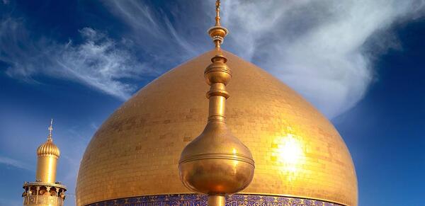 عکس گنبد حضرت علی علیه السلام