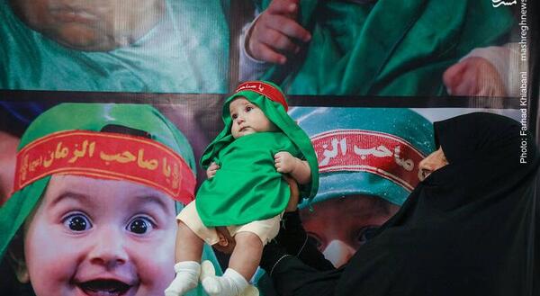 عکس صورت حضرت علی اصغر واقعی