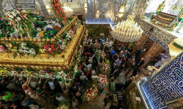 عکس داخل ضریح حضرت علی ع