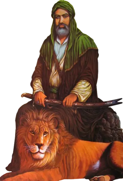 عکس قدیمی از حضرت علی