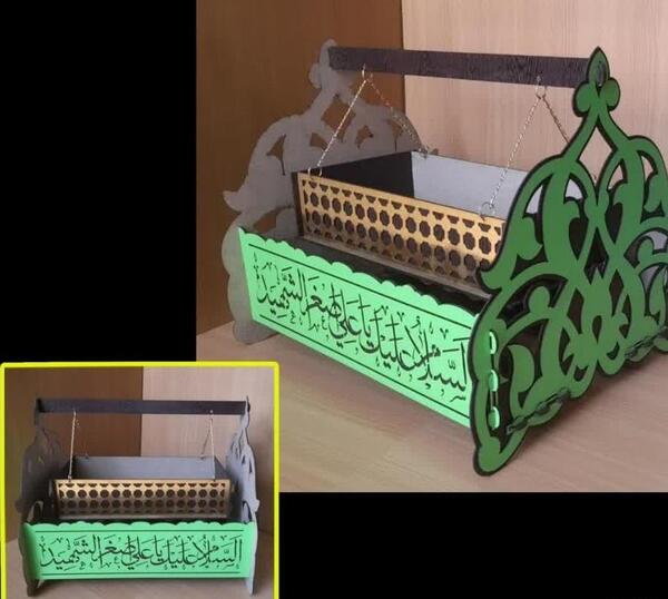 عکس از گهواره حضرت علی اصغر