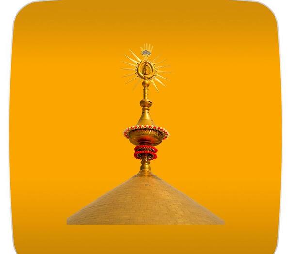 عکس از گنبد حضرت علی