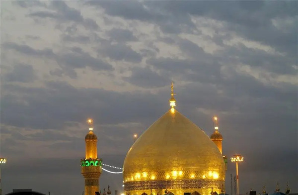عکس گنبد بارگاه حضرت علی