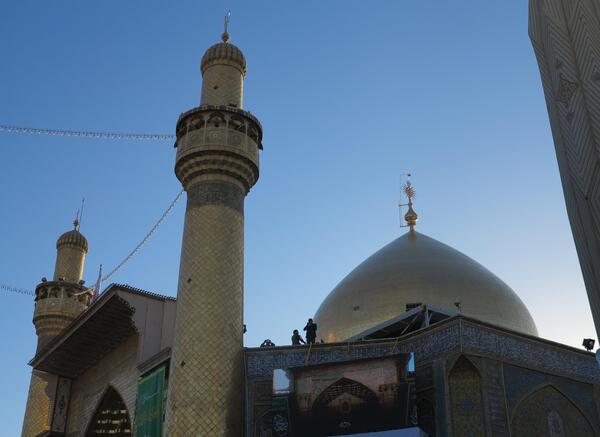 عکس گنبد بارگاه حضرت علی