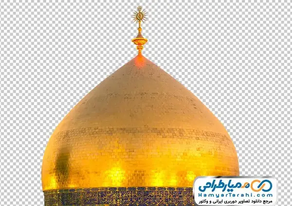 عکس گنبد بارگاه حضرت علی