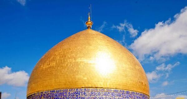 عکس گنبد بارگاه حضرت علی