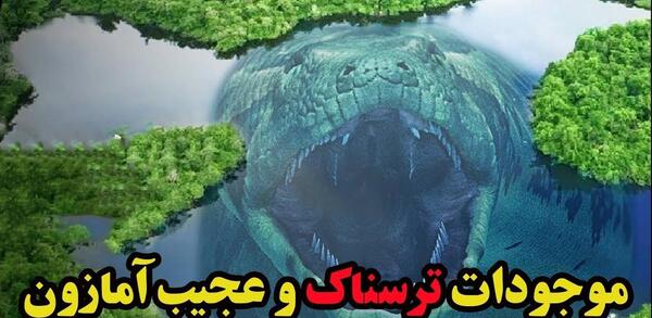 عکس ترسناک ترین حیوانات آمازون