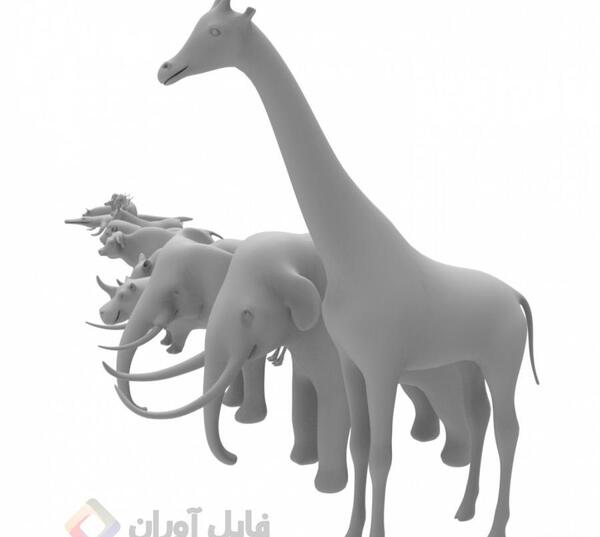 عکس های سه بعدی حیوانات