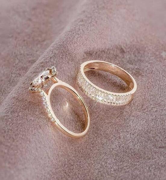 عکس دونفره با حلقه ازدواج