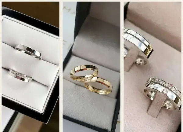 دانلود عکس حلقه ازدواج ست