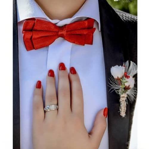 عکس دست عروس و داماد با حلقه ازدواج