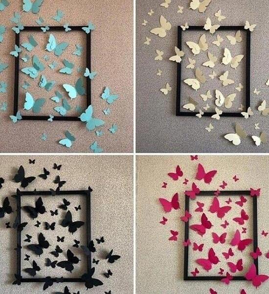ایده چسباندن عکس به دیوار