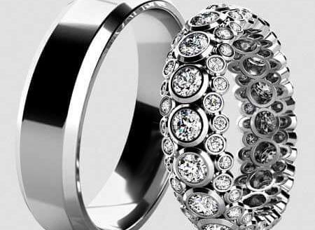 عکس انواع حلقه های نامزدی