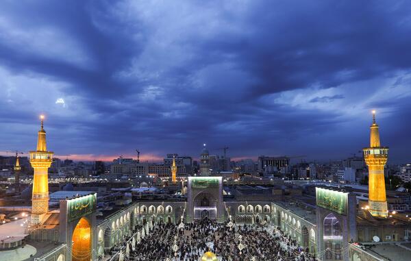 عکس حرم امام رضا با کیفیت hd