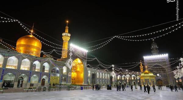 عکس از حرم آقا امام رضا