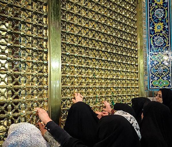 عکس از حرم آقا امام رضا