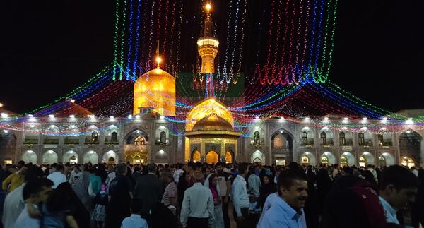 عکس پس زمینه از حرم امام رضا