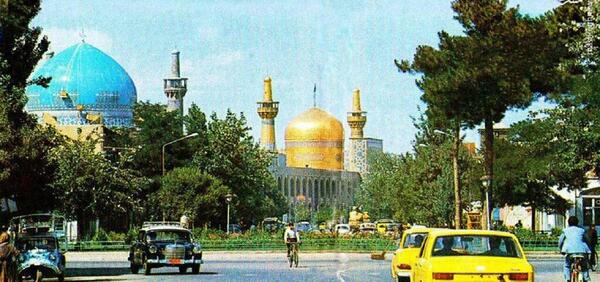مشهد قدیمی ترین عکس حرم امام رضا