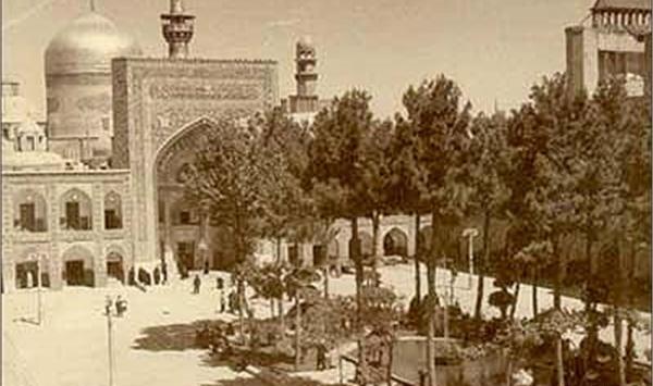 مشهد قدیمی ترین عکس حرم امام رضا