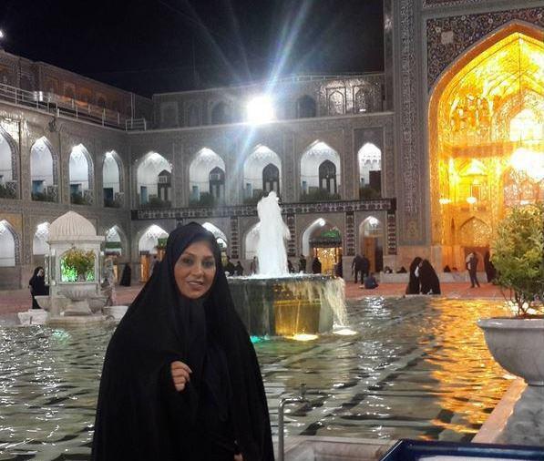 عکس های جدید بازیگران در حرم امام رضا