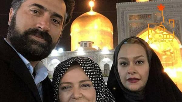 عکس های جدید بازیگران در حرم امام رضا