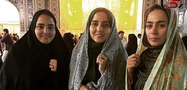 عکس های جدید بازیگران در حرم امام رضا
