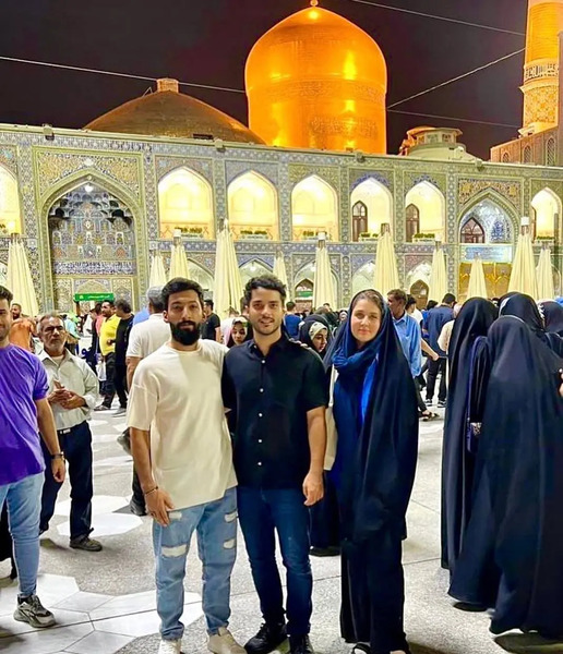 عکس های جدید بازیگران در حرم امام رضا
