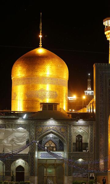 عکس زیبا از حرم امام رضا علیه السلام