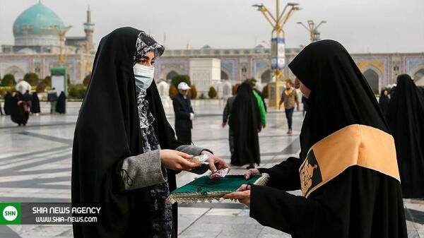 عکس خادمان زن حرم امام رضا