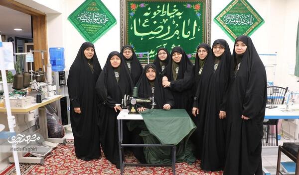 عکس خادمان زن حرم امام رضا