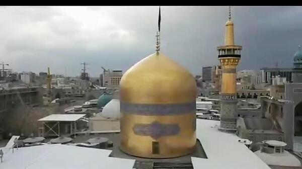 عکس از زیارت حرم امام رضا
