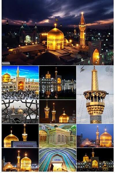 عکس زیباترین تصاویر حرم امام رضا