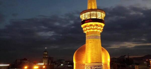 عکس سه بعدی از حرم امام رضا