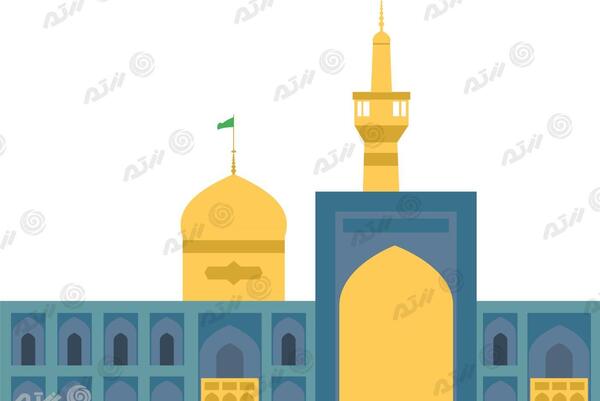 عکس های سه بعدی حرم امام رضا