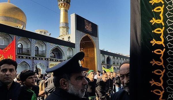 عکس حرم امام رضا شب شهادتش